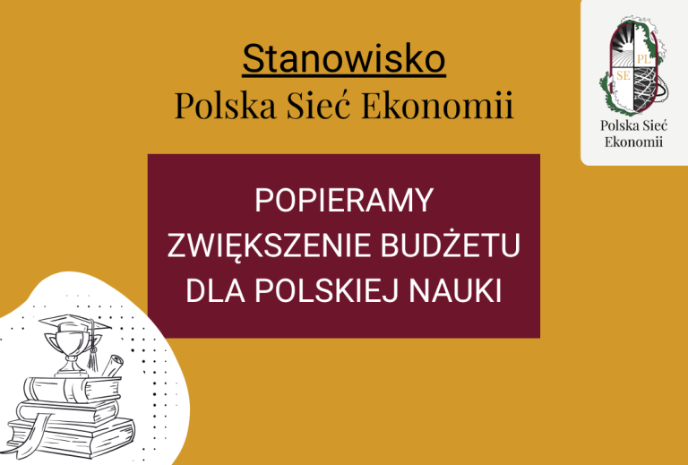 Polska Sieć Ekonomii popiera apel „3% dla nauki, 100% dla Polski”